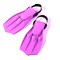 Swim Central 11.25" Florescent Pink Dolphin Recreational Swim Fins